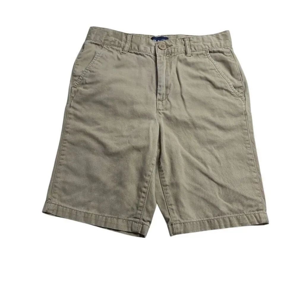 Children's Place khaki uniform pants 8